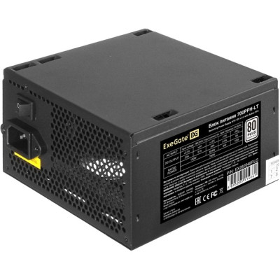 Блок питания 700W EXEGATE 80 PLUS® 700PPH-LT