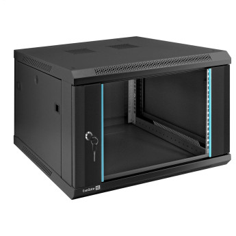 Шкаф телекоммуникационный EXEGATE EC-WM-6U.600.G.BLACK