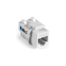 Модуль-вставка Keystone Jack RJ-45 EXEGATE KJ-8P8C-U-C6-90-110 EX297265RUS